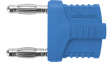 KURZ 19-4 IG MB Ni / BL Jumper plug diam. 4 mm Blue