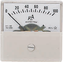 KF-86A 1 MA DC, Analogue Display 86 x 72 mm 0...1 mADC, Fujita Electric