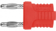 KURZ 14-4 IG MB Ni / RT Jumper plug diam. 4 mm Red