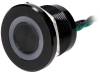 PS223P10Y21G12VT Переключатель: пьезоэлектрический; 1; SPST-NO; 0,2A/24ВAC; IP68