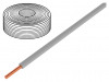 105-9-100, Провод; однопров; Cu; 1x0,20мм2; ПВХ; серый; 60В; -10?85°C; 100м, Donau