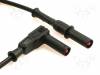 2352-IEC-200-SW, Измерительный провод; 2м; черный; 20А; Сечен.провода:1мм2, Electro-PJP