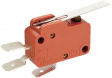 1006.0901 Micro switch 10 AAC Flat lever Snap-action switch 1 change-over (CO)