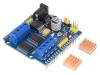 9724 Контроллер двигателя DC; L293D; PWM, TTL; 1,2А; 1,25?6,45В