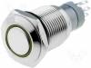 V16-21R-12Y-S Переключатель: антивандальный; 2; SPDT; 3A/250ВAC; 1A/24ВDC; IP67