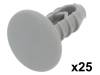 10067, Шпилька обшивки; 25шт; Alfa Romeo,Fiat,Lancia; L: 20,3мм, ROMIX