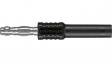 BRST 7922 NI / SW Plug diam. 4 mm black N/