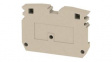 1704750000 End Plate, 33 x 24mm, Dark Beige