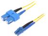 29031902, Световодный патч-корд; OS2; LC/SC; 2м; LSZH; Цвет разъема: голубой, LAPP