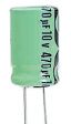 LKR220M1EF11VUF Capacitor, radial 22 uF 25 VDC