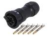 DC-05BFFA-QL8LPP Разъем: круглый; вилка; "мама"; 20А; Серия: X-Lok; 14?12AWG; обжим