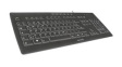 2810666 Keyboard FR AZERTY USB Black