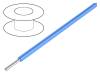 6715S BL001, Провод; EcoGen™, EcoWire®, UL AWM 11028; однопров; Cu; 18AWG; синий, Alpha Wire
