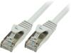 CP1012D Patch cord; SF/UTP; 5e; многопров; CCA; ПВХ; серый; 0,25м; 26AWG