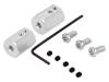 HEX WHEEL ADAPTER FOR 4 MM SHAFT, Крепление колеса; Диам.вала:4мм; Ось: гладкая; Разм: O12мм, POLOLU
