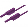 MVL S WS 50/1 AU VIOLET Safety test lead diam. 2 mm violet 50 cm CAT III