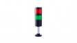 PC7-Q02 Pre-Assembled Signal Tower, Modul-Perfect 70, Red/Green, 24VAC / DC, Continuous, Base Mount/Tube Mount