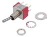 7201SYCQE Переключатель: тумблер; Положения: 2; DPDT; ON-ON; 5A/120ВAC; IP40
