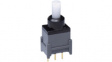 BB15AP Miniature Pushbutton Switch, On-(On), 1P