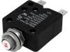 W58-XB1A4A-15, Выключатель максимального тока; Uном:250ВAC; 50ВDC; 15А; O11,2мм, TE Connectivity