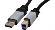 PLA-200B-S-2 USB 3.0 cable 2 m USB Typ A-Plug USB Typ B-Plug