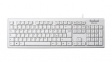 KU200IT-WHT Keyboard, KU200, IT Italy, QWERTY, USB/PS/2, Cable