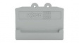 2050-391 End Plate, Grey, 25.2 x 32.1mm, PU%3DPack of 25 pieces