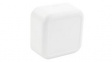 CBRS03SWH Room Sensor Enclosure, Size 3, Solid, White, 51x51x25.5mm