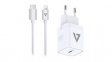 ACUSBC20WPD-BDL-1E USB Wall Charger, USB C Socket, 5 V/9 V/12 V, 1.67 A/2.2 A/3 A