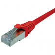 BB-SRT-45-02-X-R Crossover patch cable CAT5 F/UTP 0.6 m Red