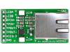 ETHERNET CONNECTOR Дочерняя плата; Ethernet; RJ45; Состав набора: макетная плата