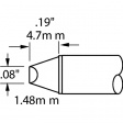 STTC-114 Soldering tip Angled, length 4.7 mm 2.0 mm