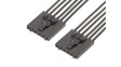216270-1060 Rectangular Cable Assemblies SL POSITIVE LOCK R-R 6CKT 50MM Sn