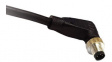 PXPPVC05RAM04ACL010PVC Разъем: M5; вилка; "папа"; 60В; IP67; PIN:4; провода; 1м; 1А; угловой