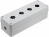 ABSF65G4, Корпус: для пультов; Х:80мм; Y:230мм; Z:65мм; ABS; серый; PICCOLO, Fibox