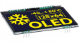 EA OLEDL128-6GGA Дисплей: OLED; графический; 128x64; Размер окна:64x37мм; желтый