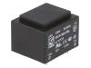 BV EI 303 2705 Трансформатор: залитый; 1,5ВА; 230ВAC; 12В; 125мА; Монтаж: на плату