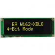 EA W162-XBLG Дисплей: OLED; алфавитно-цифровой; 16x2; Разм: 122x44мм; PIN: 16