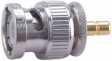33 BNC-SMB-50-2/1-- UE Straight Adapter, BNC Plug - SMB Socket, 50Ohm