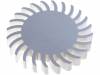 SK58415AL, Радиатор; для диод LED; O:105мм; H:15мм, Fischer Elektronik