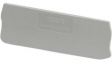 3030527 D-ST 4-QUATTRO End plate, Grey