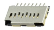 105162-0001 MicroSD Card Header, Push / Pull, 8 Poles