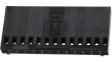 102241-5 Crimp housing 2.54 mm Pole no. 7 Single row / straight / with polarization / wit