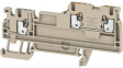 1992240000 AIO21 1.5 SO terminal block dark beige, 0.5...1.5 mm2