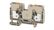 2490360000 Terminal Block, Push-In, 2 Poles, 57A, 10mm2, Dark Beige