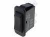 C1522ABAAA ROCKER; 1; SPDT; (ON)-OFF-(ON); 16A/250ВAC; 20A/28ВDC; черный