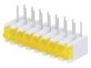 ZSU0831 LED; в корпусе; желтый; Кол-во диод: 8; 20мА; Линза: матовая,желтая