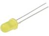 OSNY5134A LED; 5мм; желтый; 30мкд; 30°; Поверхность: выпуклая; Шаг:2,54мм