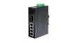 ISW-511T Ethernet Switch, RJ45 Ports 4, Fibre Ports 1SC, 100Mbps, Unmanaged