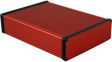 1455T2201RD Extruded Enclosure, Red, 165 x 220 x 52 mm, Aluminium, 1455